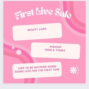 FIRST POP UP LIVE SALE NOTIFICATION